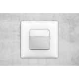 Presence and motion detector wall mounting
